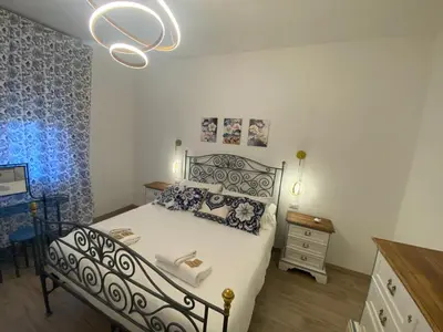Letto o letti in una camera di Sogno d Oltrarno