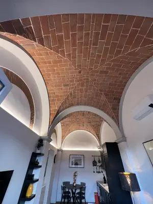 Area soggiorno di Chic Florence Retreat City Gem