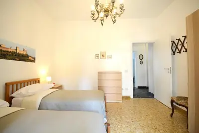 Letto o letti in una camera di NEW Anna Apartment