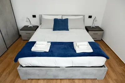 Letto o letti in una camera di Attico Giglio - Terrace near Florence & Tramvia
