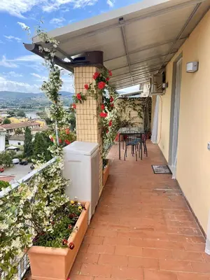 Balcone o terrazza di Attico Giglio - Terrace near Florence & Tramvia