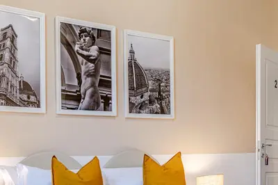 Letto o letti in una camera di FLUX your stay