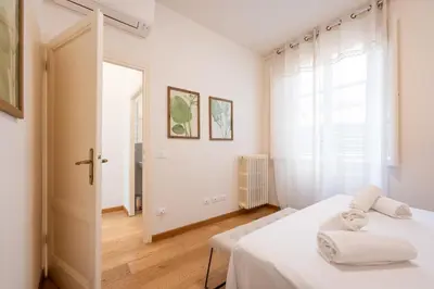 Letto o letti in una camera di Keys of Italy - Benci 20 Terratetto - Big apartment nearby Santa Croce