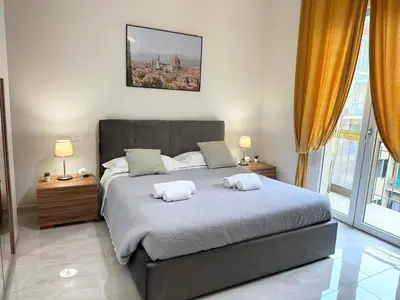 Letto o letti in una camera di NencioniHouse- Modern comfort close to city center