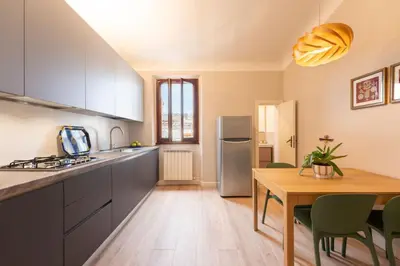 Cucina o angolo cottura di Apartments Florence - Casa Pinocchio with view