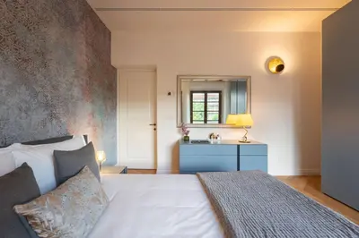 Letto o letti in una camera di Apartments Florence - Modern Florentine Terrace few steps from Duomo