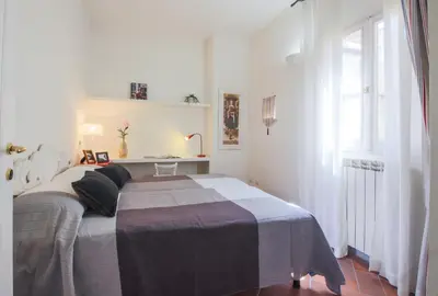 Letto o letti in una camera di Apartments Florence - Sant'Orsola with view on the Market