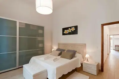 Letto o letti in una camera di Pendici di Fiesole - Appartamento Tuff Stone