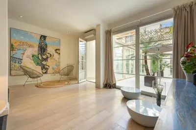 Area soggiorno di Via del Campuccio, 72 - 300 sqm Luxurious with Parking and Private Terrace - Florence Charming Apartments