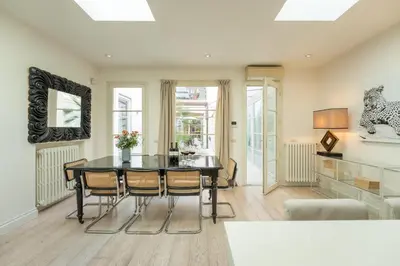 Area soggiorno di Via del Campuccio, 72 - 300 sqm Luxurious with Parking and Private Terrace - Florence Charming Apartments