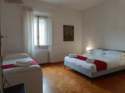Letto o letti in una camera di Appi House