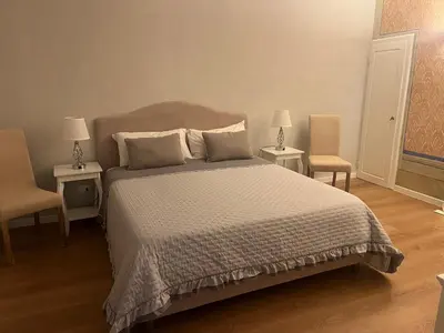 Letto o letti in una camera di Appartamento il Giardino