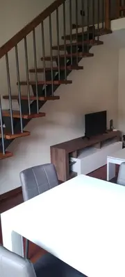 Area soggiorno di Sanesi's penthouse