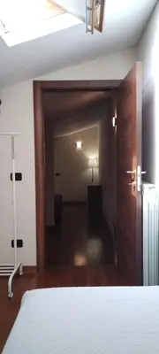 Letto o letti in una camera di Sanesi's penthouse