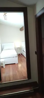 Letto o letti in una camera di Sanesi's penthouse