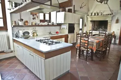 Cucina o angolo cottura di Villa storica di Majano