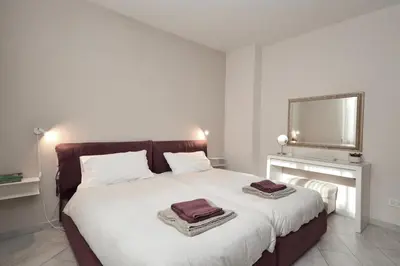 Letto o letti in una camera di Apt in San Frediano Diladdarno