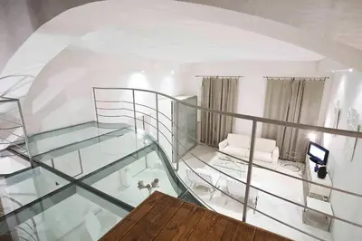 Letto o letti in una camera di Loft Pandolfini