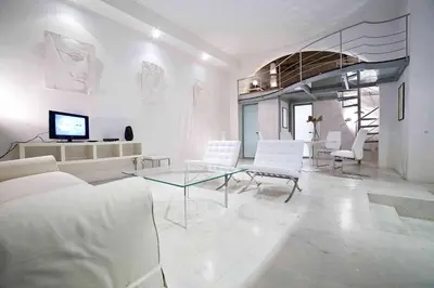 Area soggiorno di Loft Pandolfini