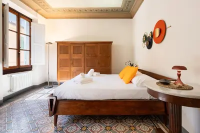 Letto o letti in una camera di Keys of Italy - Reparata Big 13 - 2 bedrooms Florentine House
