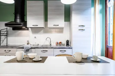 Cucina o angolo cottura di Da Vinci Living Apartment a 10 minuti a piedi dal David