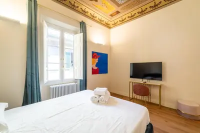 TV o dispositivi per l'intrattenimento presso Residenza d'Epoca Palazzo Salviati Quaratesi