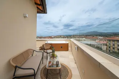 Balcone o terrazza di Penthouse with Terrace over Florence