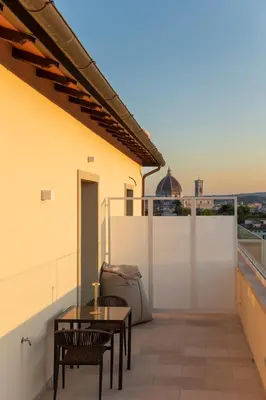 Balcone o terrazza di Penthouse with Terrace over Florence