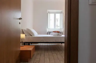 Letto o letti in una camera di Serragli Deluxe Apartment