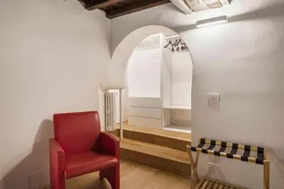 Area soggiorno di appartamento palazzo bardi apartments n 2