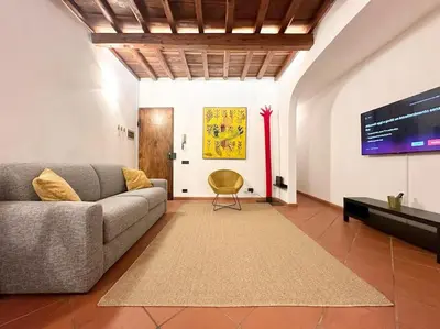 Area soggiorno di GOLDEN LUXE - Cappelle Medicee 2 private suites