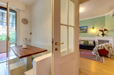 Letto o letti in una camera di Marsilio Ficino Apartment by Mamo Florence
