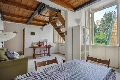 Letto o letti in una camera di Angelico Urban Loft