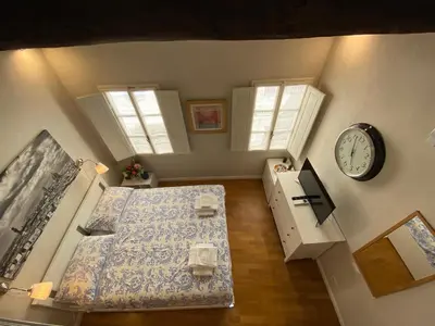 Letto o letti in una camera di Alla Porta di San Frediano