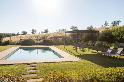 Piscina di Luminoso Fienile vista vigne o nelle vicinanze