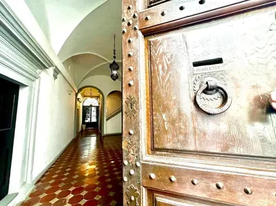 Planimetria di Romantico appartamento con vista su ponte vecchio