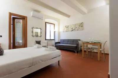 Letto o letti in una camera di Santa Croce Nest