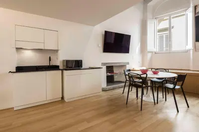 Cucina o angolo cottura di appartamento palazzo bardi apartments n 1