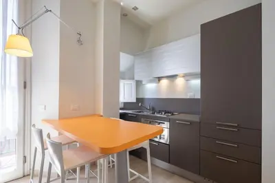 Cucina o angolo cottura di Small & charming 1-BR apt