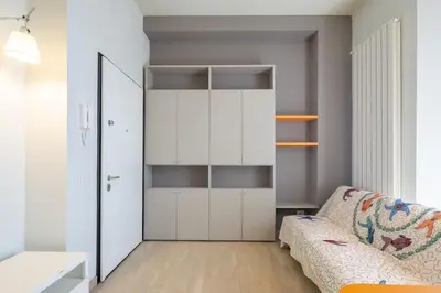 Letto o letti in una camera di Small & charming 1-BR apt