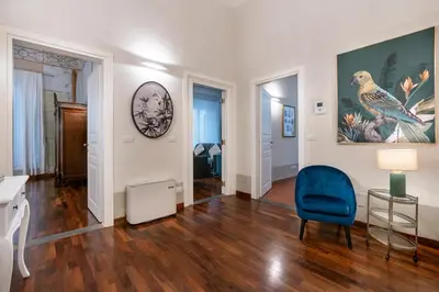 Area soggiorno di Palazzo Tornaquinci