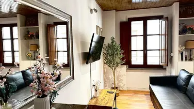 TV o dispositivi per l'intrattenimento presso Davanti al Duomo-Appartamento Storico