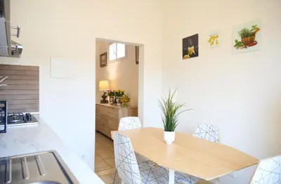 Cucina o angolo cottura di Santo Spirito Terrace Apartment with a view