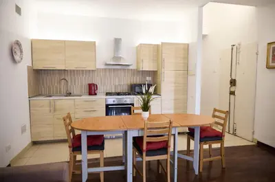 Cucina o angolo cottura di Santo Spirito Terrace Apartment with a view