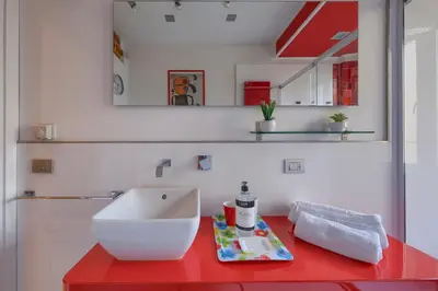 Planimetria di Appartamento con 2 bagni, AC e WIFI a due passi dalla stazione e dal centro storico