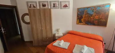 Letto o letti in una camera di ZEUS Rooms Superior
