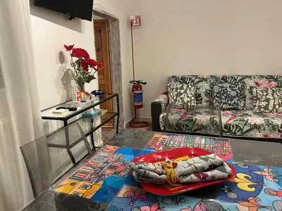 Letto o letti in una camera di Flat in centro storico La casa di Luna