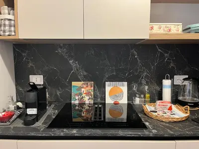 Cucina o angolo cottura di Flat in centro storico La casa di Luna