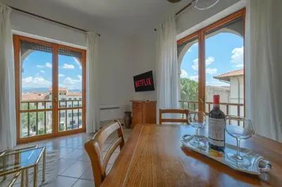 Balcone o terrazza di Panoramic House - Elegante Appartamento Con Vista