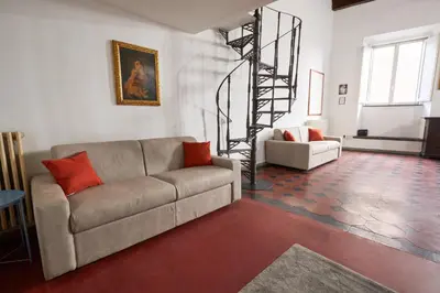 Area soggiorno di De Bardi - Beautiful Home near Ponte Vecchio